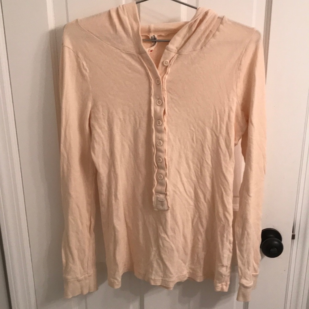 Free People hooded top
